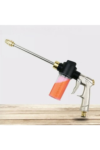 Techtic Metal Yüksek Basınçlı Köpük Hazneli Su Tabancası