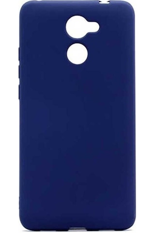 Huawei Y7 Prime Kılıf Zore Premier Silikon Kapak Lacivert