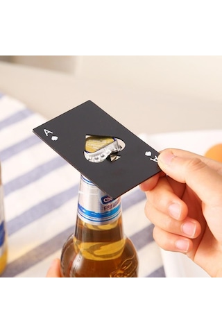 Valkyrie Poker Kart Maçı As'ı Paslanmaz Çelik Şişe Açacağı 001