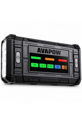 Tj18 Titan Seri 12000mah 2000a Bitmiş Aküyü Çalıştıran Jump Starter Taşınabilir Akü Takviye Cihazı