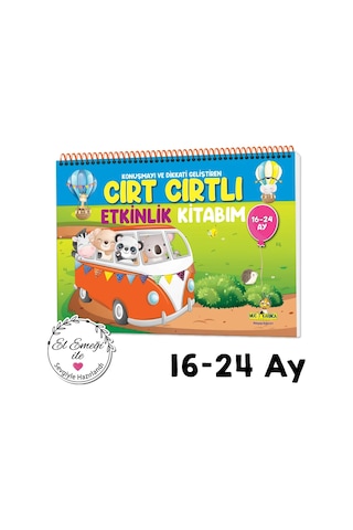 Cırtlı Kitaplar Konuşma Dikkati Geliştiren Etkinlikler 16-24 Ay