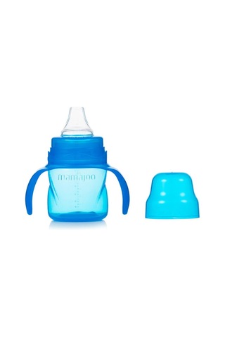 Mamajoo Kulplu Eğitici Bardak 160 ML Mavi