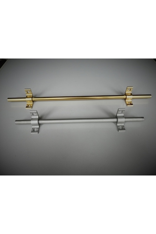 Merdiven Dip Çubuğu - Hali Çubuğu 110 Cm-Mat Gri