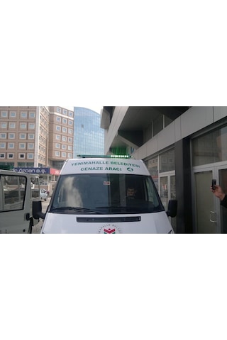 İleri Trafik Sharp P-128-395 Cenaze Tepe Lambası 145 CM