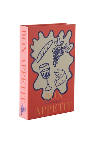 Mudo Home Bon Appetıt Kitap Kutu 19x30 Cm