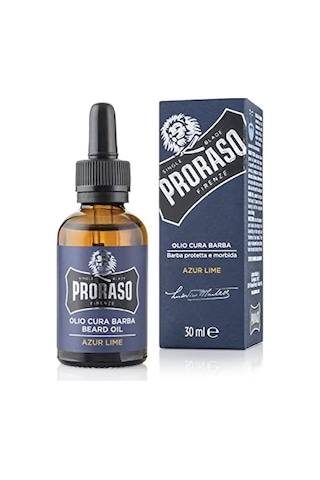 Beard Oil / Sakal Bakım Yağı Azure Lime, 30 Ml Macadamia Ve Avokado Yağları, Kaşıntıyı Yatıştırır, Odunsu Kireç Ve Nane Kokusu Dermatolojik Olarak Test Edildi
