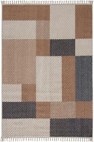 Dekorenti Halı Bukle 1406 Sarı Çok Renkli