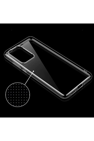Huawei P40 Kılıf Lüx Şeffaf Silikon Kılıf