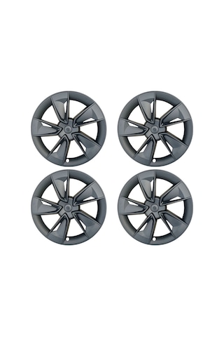 Tesla Juniper Celest Jant Kapağı Seti 19 İnç Mat Siyah