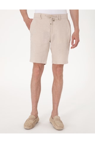Pierre Cardin Erkek Bej Şort / Bermuda 50301780-vr011 Bej