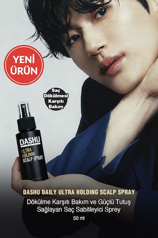Dökülme Karşıtı Bakım&güçlü Sabitleme Sunan Saç Spreyi Dashu Daily Ultra Holding Scalp Spray 50 Ml