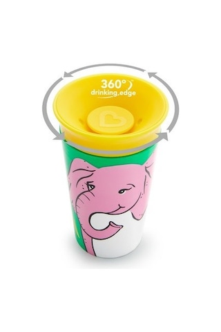 Munchkin Mucize 360° Wildlove Alıştırma Bardağı 12 Ay+ 266 ML Fi Çok Renkli