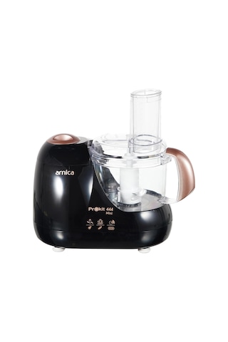 Arnica Prokit 444 Mini Mutfak Robotu, 600 W, 1 L Hazne, Hamur Karıştırma, Paslanmaz Çelik Bıçak, Rose Sku: Smg8690010561251 Açık Gri