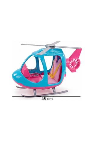 Barbe Keşif Helikopteri 45 Cm 2 Kişilik Detaylı Görünümlü Harketli Eğitici Oyuncak Helikopter