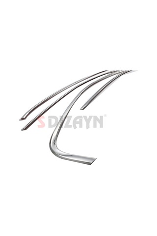 S-Dizayn  Volkswagen Jetta Krom Cam Üst Çıtası 6 Prç. 2011 Üzeri