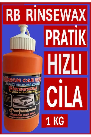 Rb Rinsewax Hızlı Cila - Yağmur Su Kaydırıcı 1 Kg