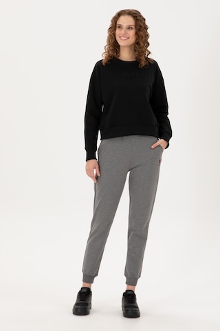 U.S. Polo Assn. Kadın Antrasit Melanj Jogger Eşofman Altı 50296934-VR081