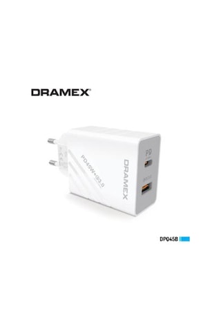 Dramex Redmi K60 Ultra Şarj Baslık Uyumlu Dpq45b 45w Type-c Lu Ev Tipi Şarj Baslık