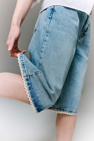 Defacto Normal Bel Jean Bermuda H1196ax26smnm39 Mavi-nm39