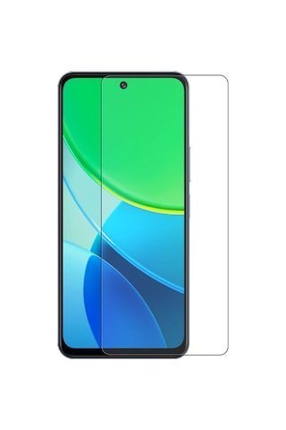 Vivo Y19s Kırılmaz Ekran Koruyucu Temperli Cam