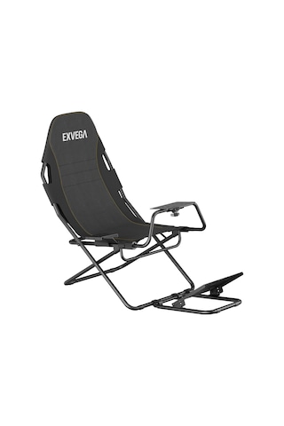 Exvega Ex815 Katlanabilir Koltuklu Sim Racing Yaris Simülatörü Kokpiti Çok Renkli