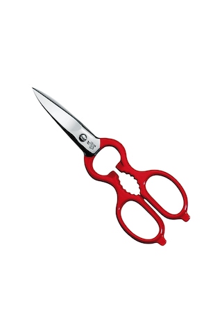 Zwilling Kitchen Shears Çok Amaçlı Makas, Paslanmaz Çelik, Kırmız