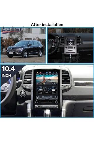 Renault Megane 4 Tesla Dıjıtal Led 2017-2018 Multimedya Navigasyon Usb Kamera Carplayer