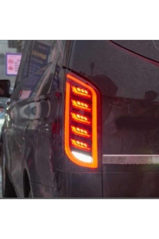 Mercedes W447 İçin Uyumlu Vito Modern Led Stop Kırmızı 2015-2019