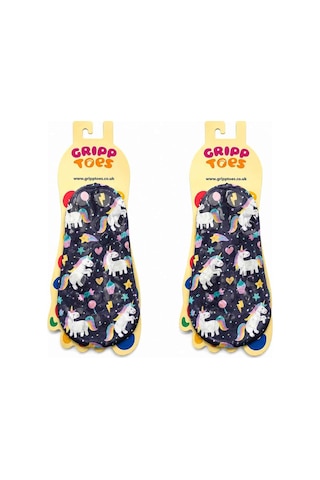 Gripptoes Kaymaz Damla Tabanlı Deniz&havuz Çorabı C1 Çok Renkli