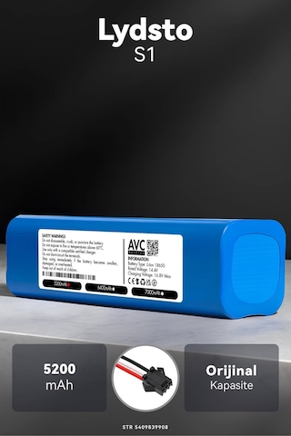 Lydsto S1 5200mah Robot Süpürge Bataryası K.k