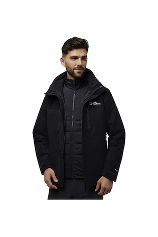 Jack Wolfskin Jasper 3ın1 Jkt M Erkek Outdoor Mont A61858-6000 Siyah