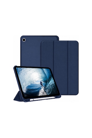 Samsung Uyumlu Galaxy Tab A11 Plus / A9 Plus 11inç X230 X210 Kılıf Flip Cover Kalem Bölmeli Pc Case