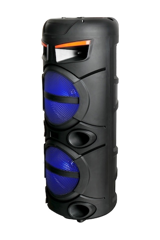 Ariatech Gd-2809 Dijital Led Göstergeli Fm Radyolu Mikrofonlu Rgb Tws Çift 8 İnç Ster