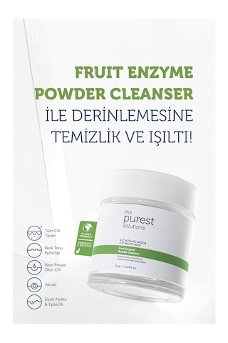 Refill Ekolojik Yedek Paket- Azelaik Asit Ve Malik Asit Enzim Toz Temizleyici 55 Gr