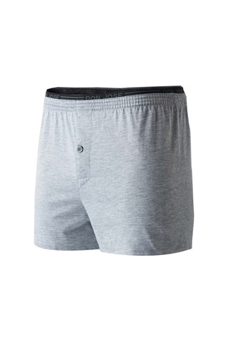Josejuan Erkek Boxer Penye 3400-Gri Melanj