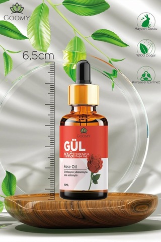 Tr Gommy Gül Yağı%100 Doğal Bitkisel Uçucu Yağ Rose Oil 10ml Diğer