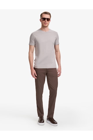 Pierre Cardin Erkek Gri Tişört Basic 50325307-vr024
