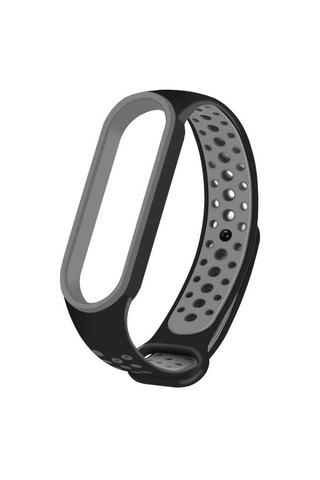 Ekılıf - Xiaomi Mi Band 5 Uyumlu - Kordon Silikon Kordon Krd-02 - No12