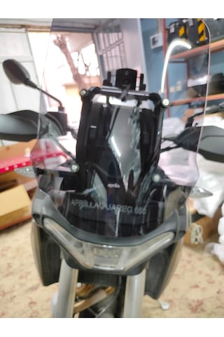 Aprilia Tuareg 660 Ön Cam Şeffaf-füme Açık Füme