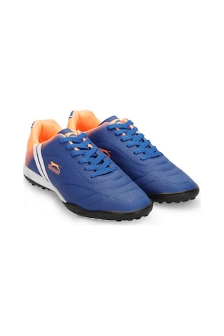 Slazenger MARK HS Erkek Halı Saha Saks Mavi Futbol Ayakkabısı