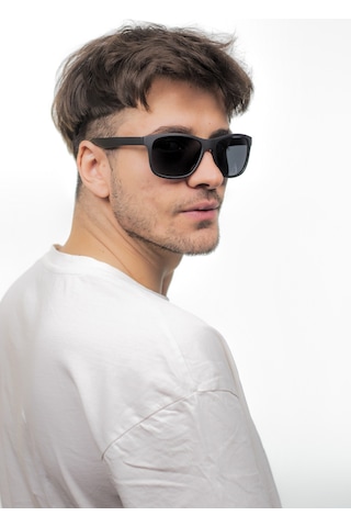 Lunox LNX012 Mita Mat Siyah Polarize Unisex Güneş Gözlüğü
