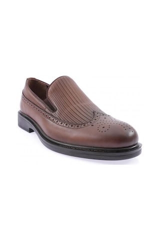 Dgn 2055-23y Erkek Comfort Lazerli Ayakkabı 2055-1506-R1755 Taba