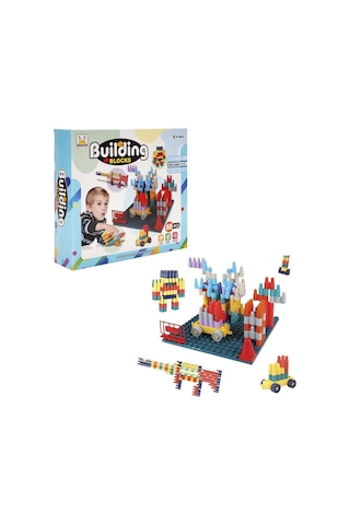 Şekilli Yapım Blokları Seti 88 Parça Eğitici Ve Eğlenceli Blok Oyunu