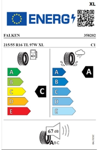 Falken 215/55 R16 97W Xl Ziex Ze320 Oto Yaz Lastiği 2026