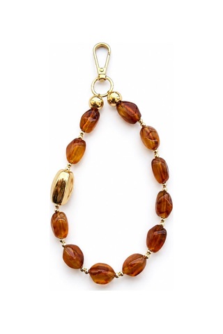 Les Petites Amber Charm Gold Detaylı Çanta & Telefon Askısı
