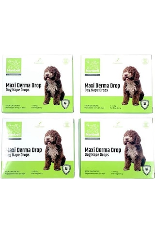 4 Kutu 1-10kg Köpekler İçin 5li Damla Paketi