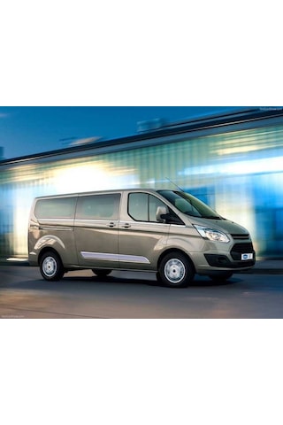 Ford Tourneo Custom Krom Cam Alt Çıtası 8 Parça Kısa Şase 2012 ve