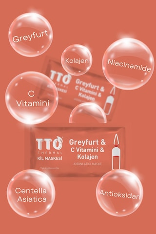 Tto Thermal Kil Maskesi Greyfurt & C Vitamini