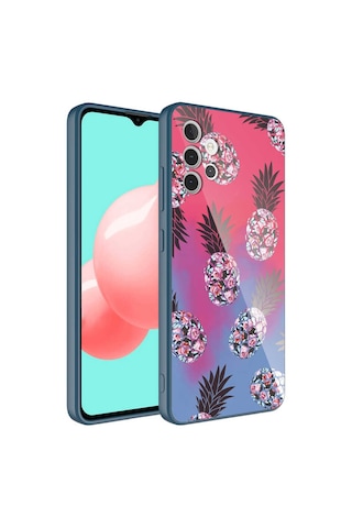 Galaxy Uyumlu A32 4g Kılıf Kamera Korumalı Desenli Sert Silikon Epoksi Kapak - No3 NO3 No3