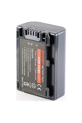 Sony Hdr-Cx11E Hdr-Cx12 Hdr-Cx500 için Sanger Np-Fv50 Batarya